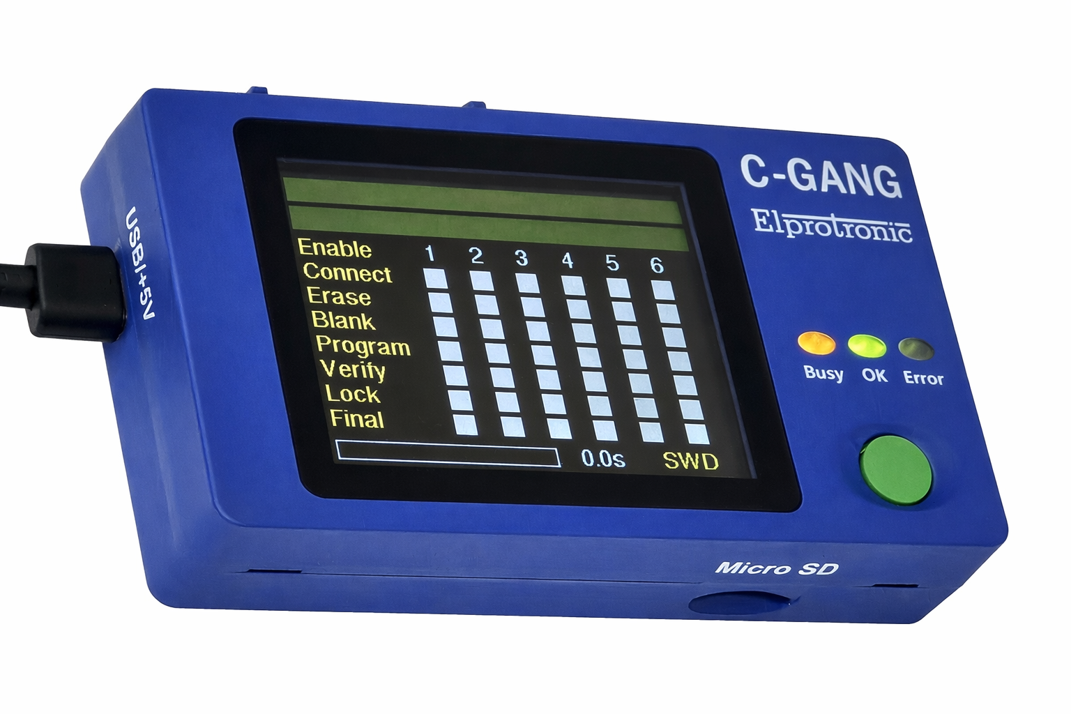 C-GANG-X - Compact Gang Programmer