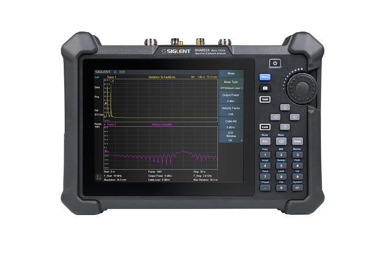 Siglent-SHA851A-Handheld-Spektrumanalyzer