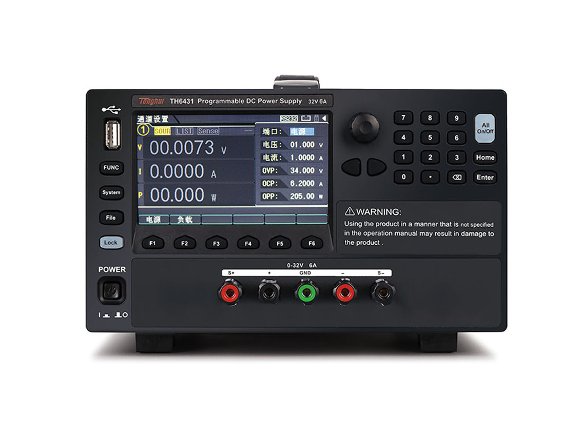 TH6431 Laboratory power supply unit with integrated load