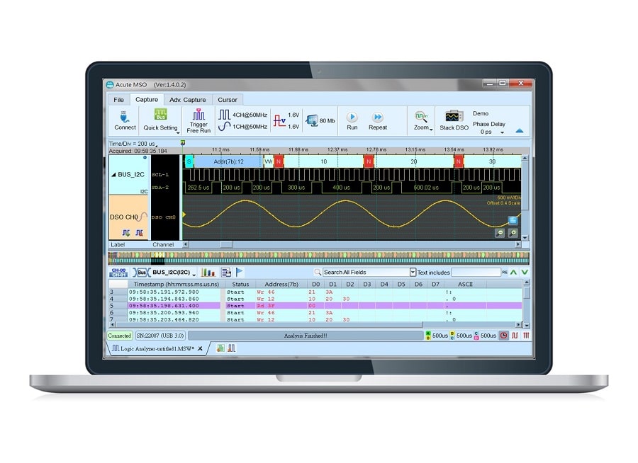 MSO-Oscilloscope-Software