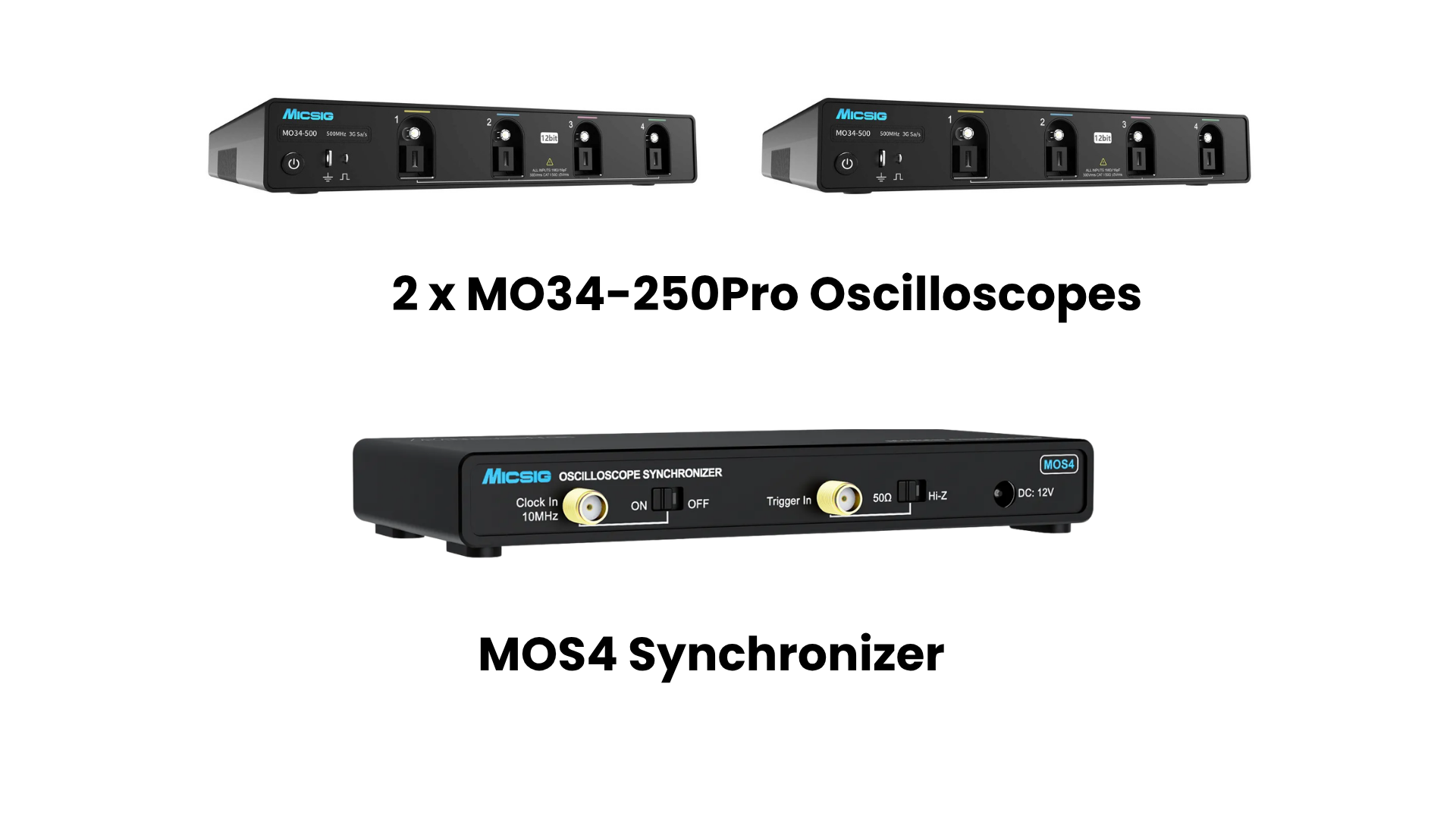 MO34-250 Bundle Pro with MOS4 Synchronizer MO34-250 Bundle Pro with MOS4 Synchronizer