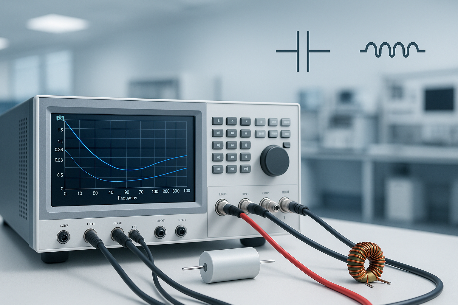 Impedance analysis in power electronics: Correctly measuring ESR and resonance frequency