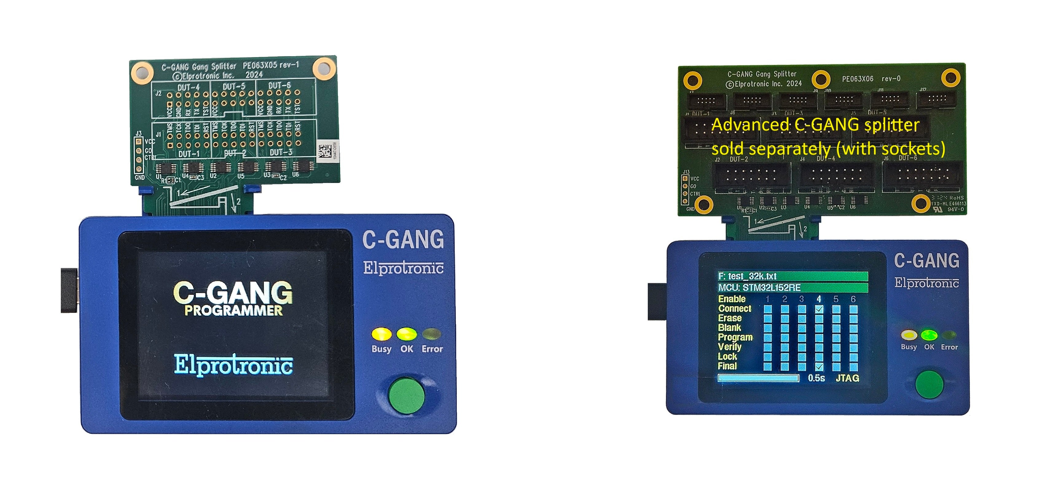 C-GANG-X - Compact Gang Programmer
