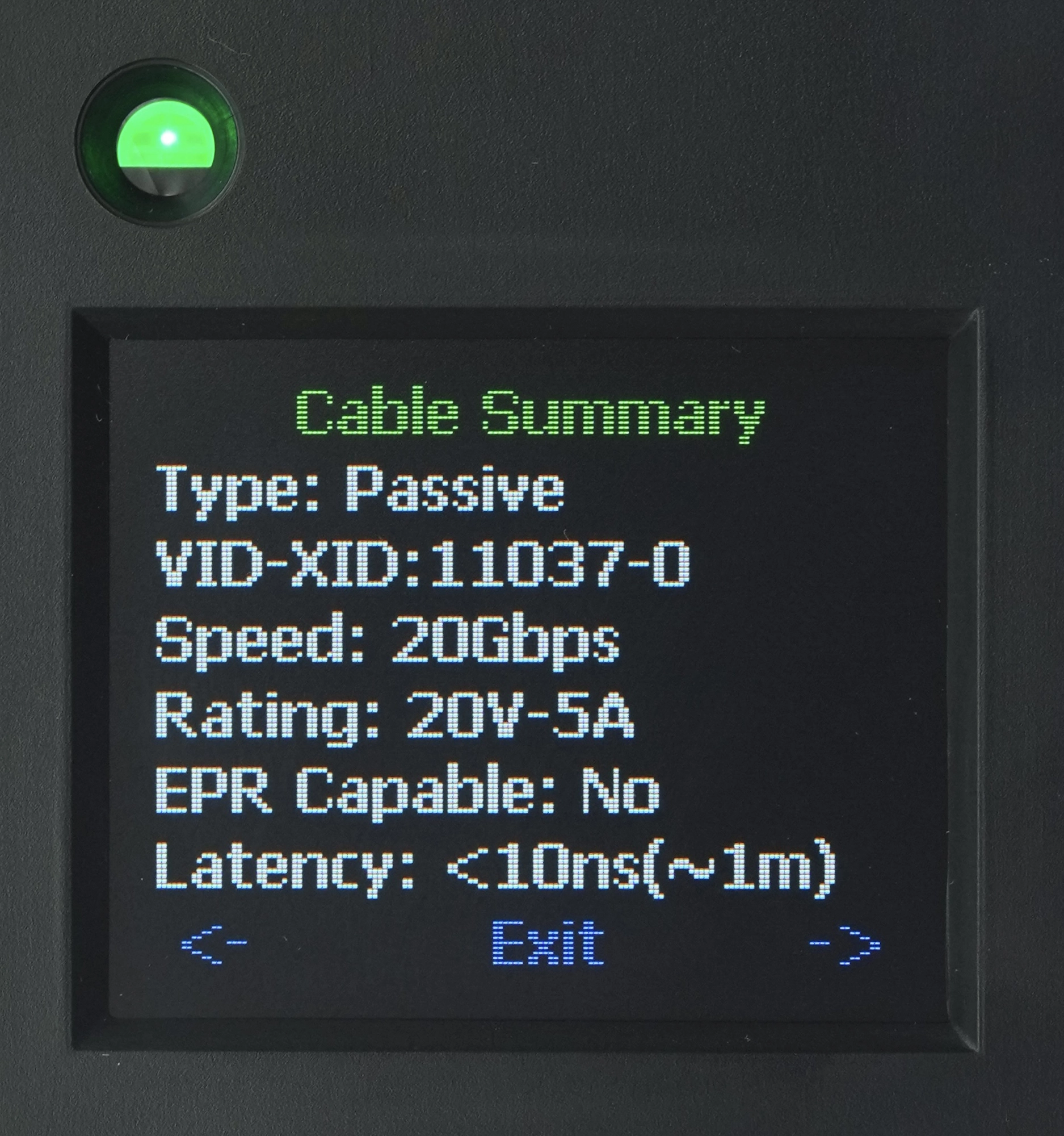 Cable USB-C de 20G (recortado)